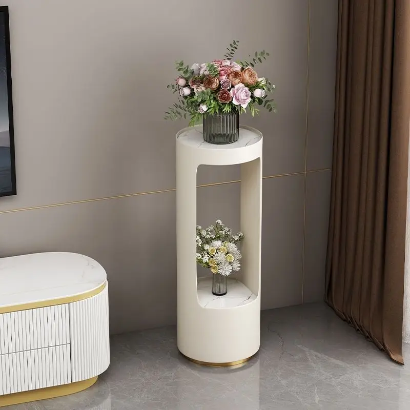 クリーム風北欧棚高度なセンス錬鉄製フラワーシェルフリビングルームバルコニー多層植木鉢ラックシンプル