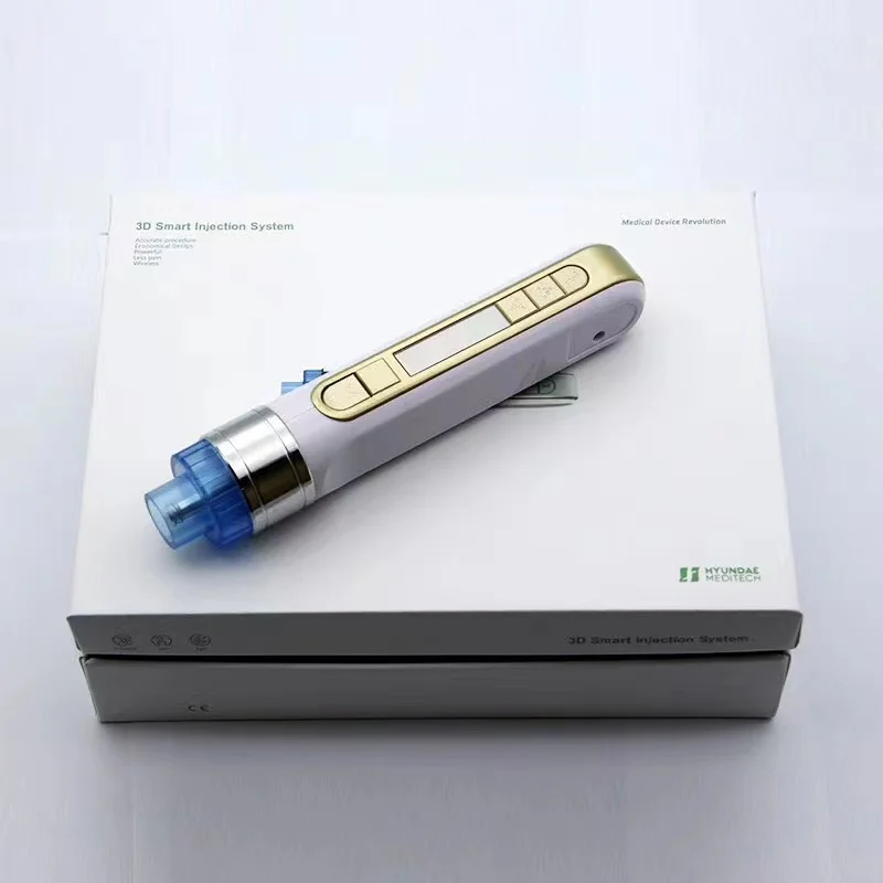

3D Smart Quantum Beauty Pen Mesotherapy Gun for Anti-Aging Wrinkle Removal Skin Rejuvenation Hydration Facial Care SalonHome Use