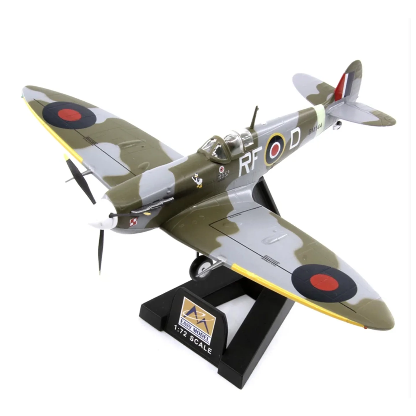 

Spot 37214 1:72 WW2 UK Spitfire MK.VB fighter static finished model (out of print)