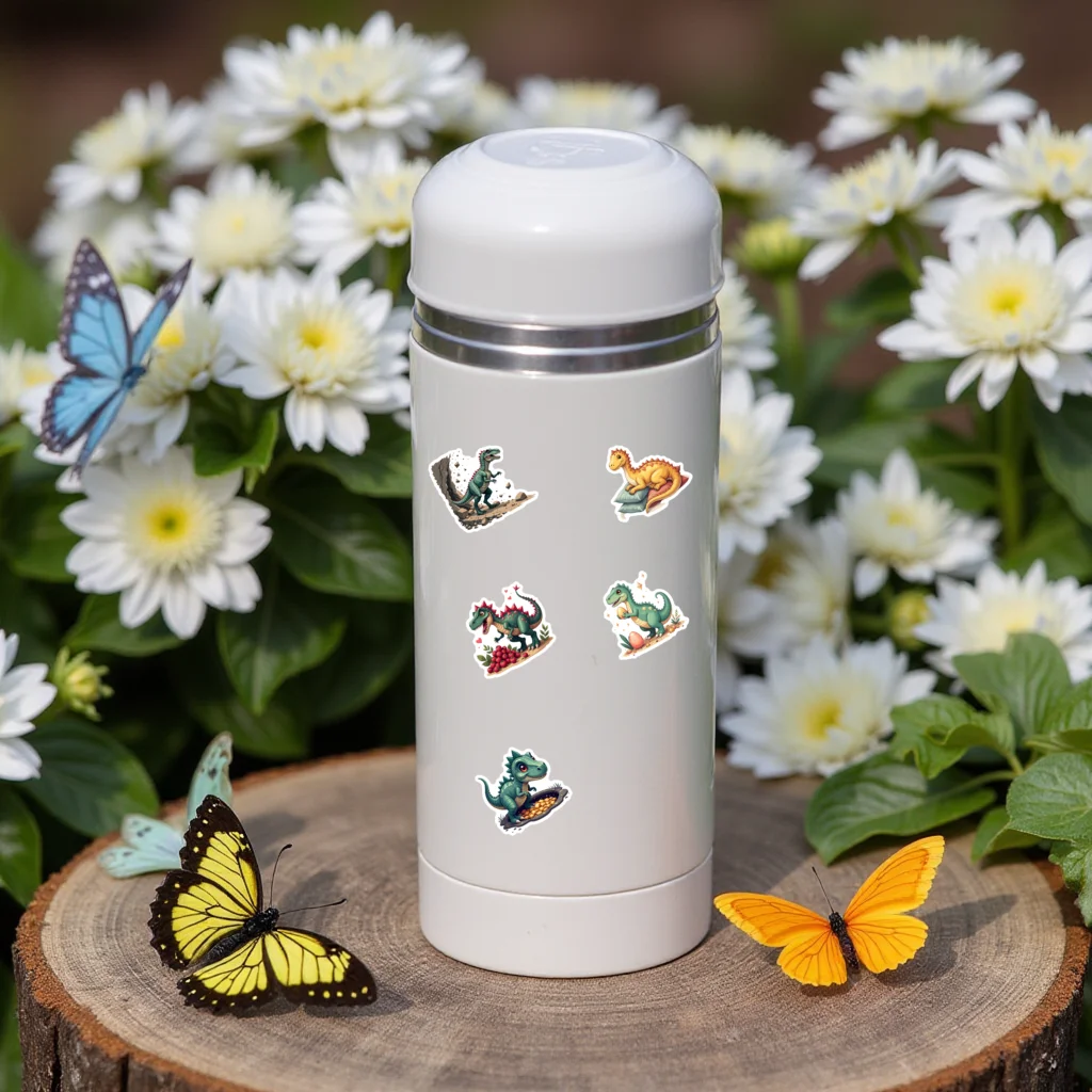 

Упакованные наклейки для скрапбукинга, наклейки для журналов в мультяшном стиле, декоративные бумажные детские наклейки для журнала, подарочная упаковка, скрапбук