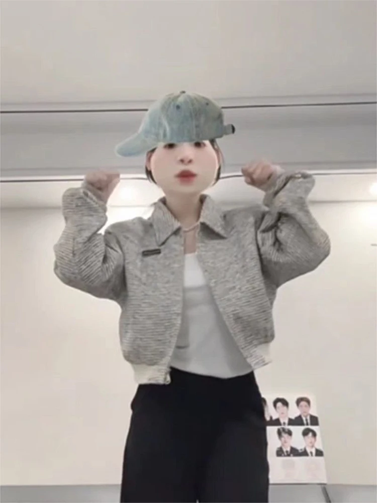 트위드 재킷 빈티지 패션 수트 아우터 여성용 편안한 O넥 내구성 있는 자수 노치드 레이디라이크 여성스러운 턴다운 데일리