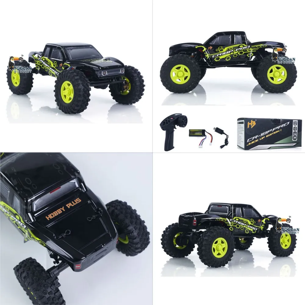 2.4G 1/18 RC روك الزاحف سيارة CR18P PRO 4WD التحكم عن بعد الزاحف مركبة هدية RTR Hobbywing فرش السيارات ESC شاحن يو اس بي #5