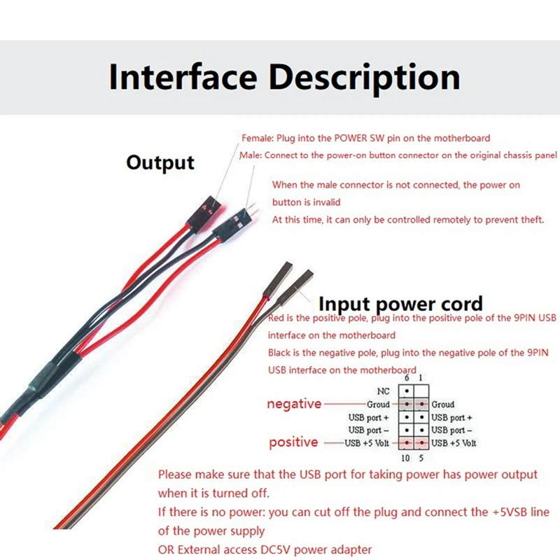 Настольный компьютер, ПК, беспроводная кнопка включения питания «сделай сам», персонализированный включение питания, беспроводной пульт дистанционного управления, ПК переключатель, простой в использовании