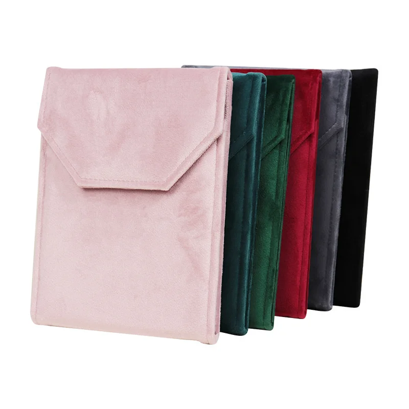 

Модный защитный чехол для цепочек и украшений, бархатная сумка для жемчужных ожерелий, сумка для хранения цепочек, креативная упаковочная коробка для ювелирных изделий