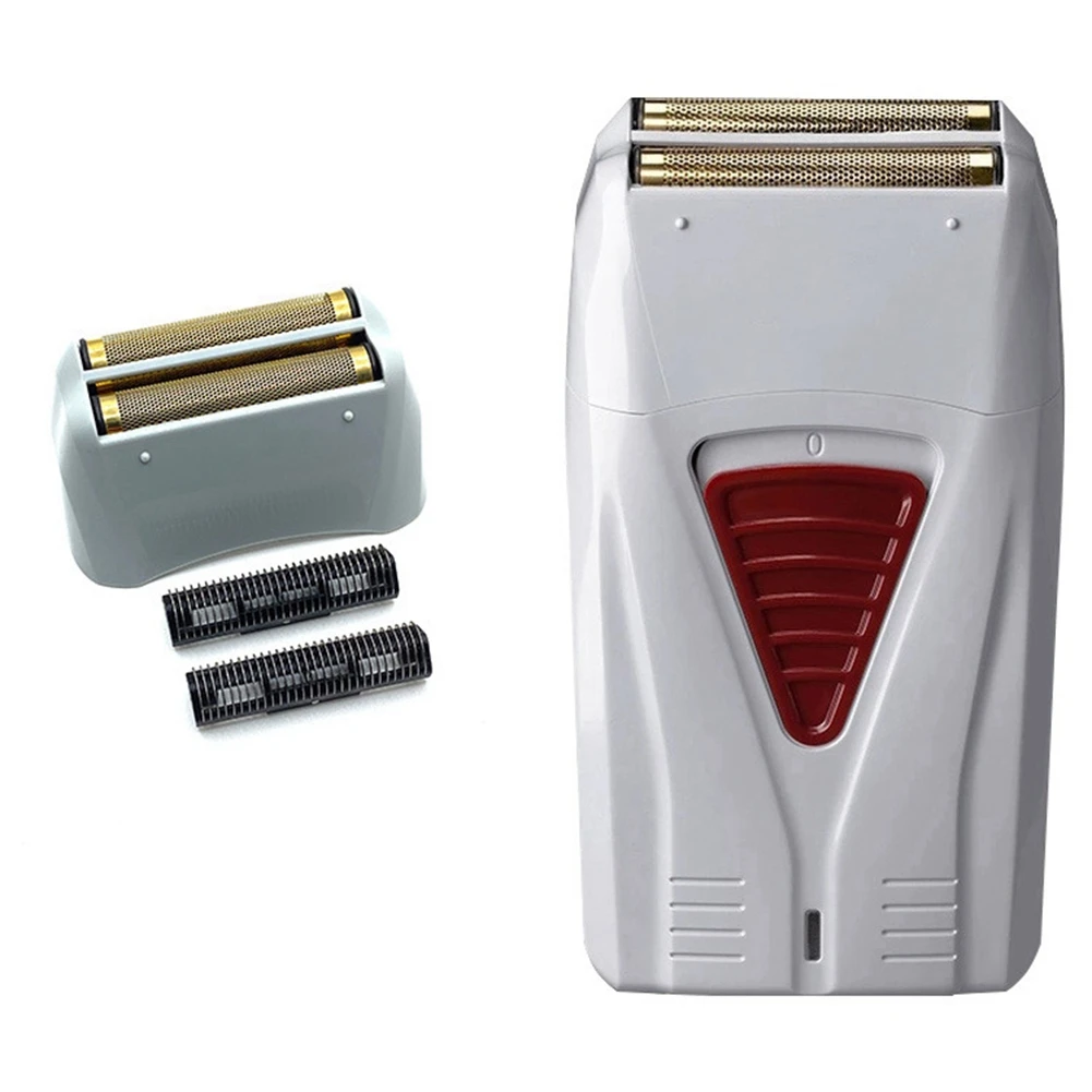 2X Shaver Replacement Cutter Net+Cutter Head for 17150 17200 Washable 3D Intelligent Floating Shaving Blade Silver