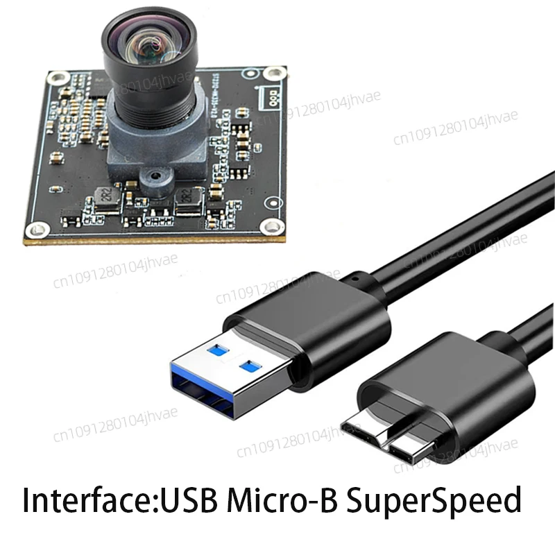 وحدة كاميرا USB3.0 5MP 60fps/1080P/120fps مع مستشعر IMX335 التوصيل والتشغيل UVC بروتوكول التعرف على الوجه التوافق