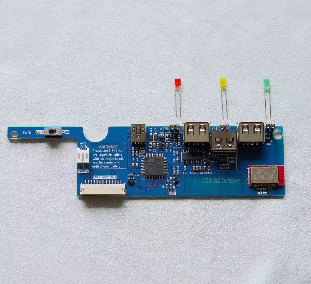 Wireless Bluetooth BLE/BT Dual-Mode Converter for HHKB Pro2, Electrostatic Capacitance Non-Keyboard Unit for Custom Keyboards