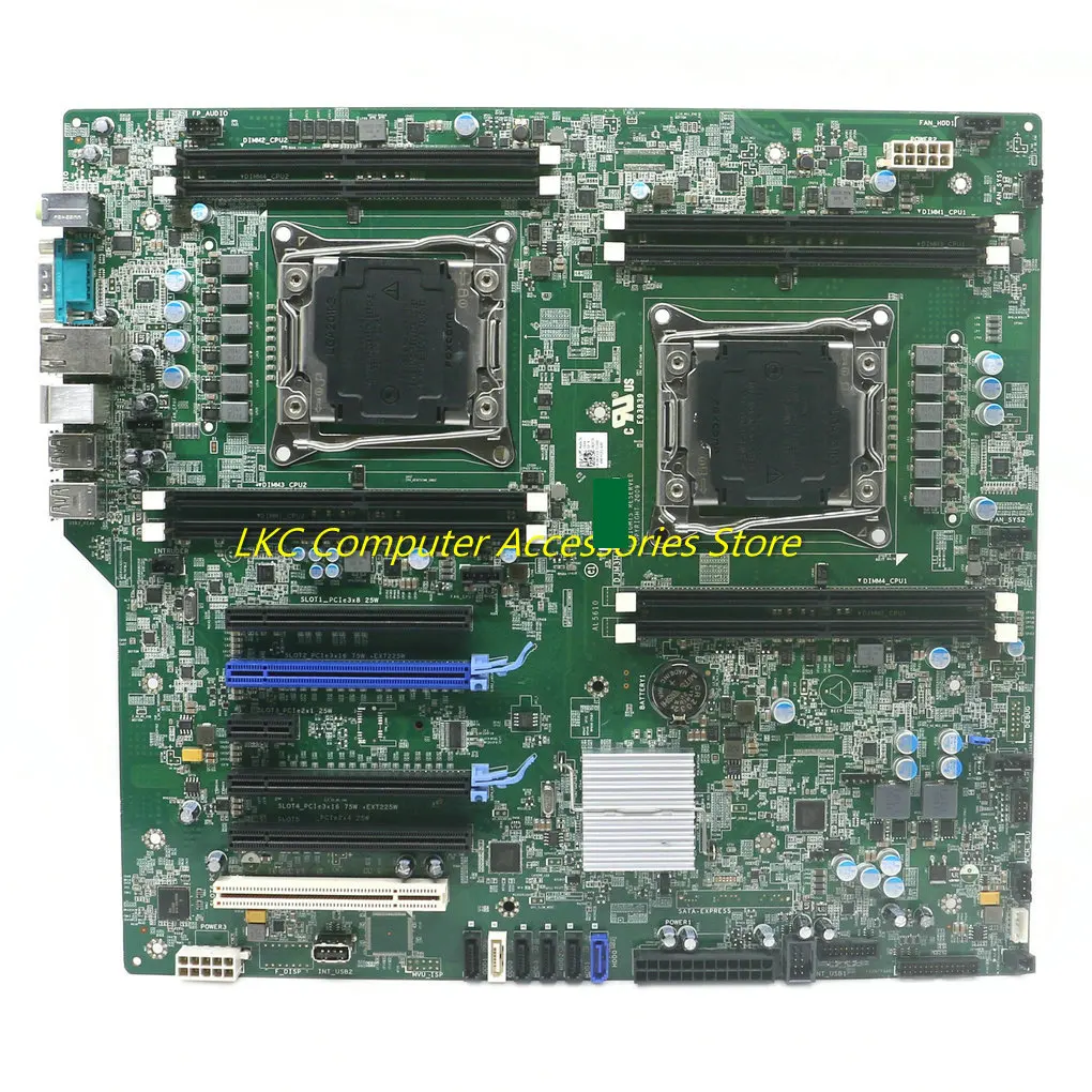 

New For Dell Precision T7810 Graphics Workstation Motherboard CN-0KJCC5 0KJCC5 KJCC5 DJM3H AL5610 DDR4 Mainboard 100% Tested