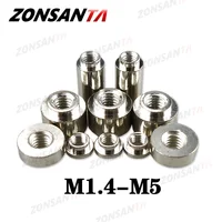 Tuerca de cobre de soldadura de parche SMTSO, tuercas de columna de cobre de soldadura SMD M1.4M1.6M2M3M4, placa PCB de orificio pasante, módulo Pcie, tuerca de soldadura