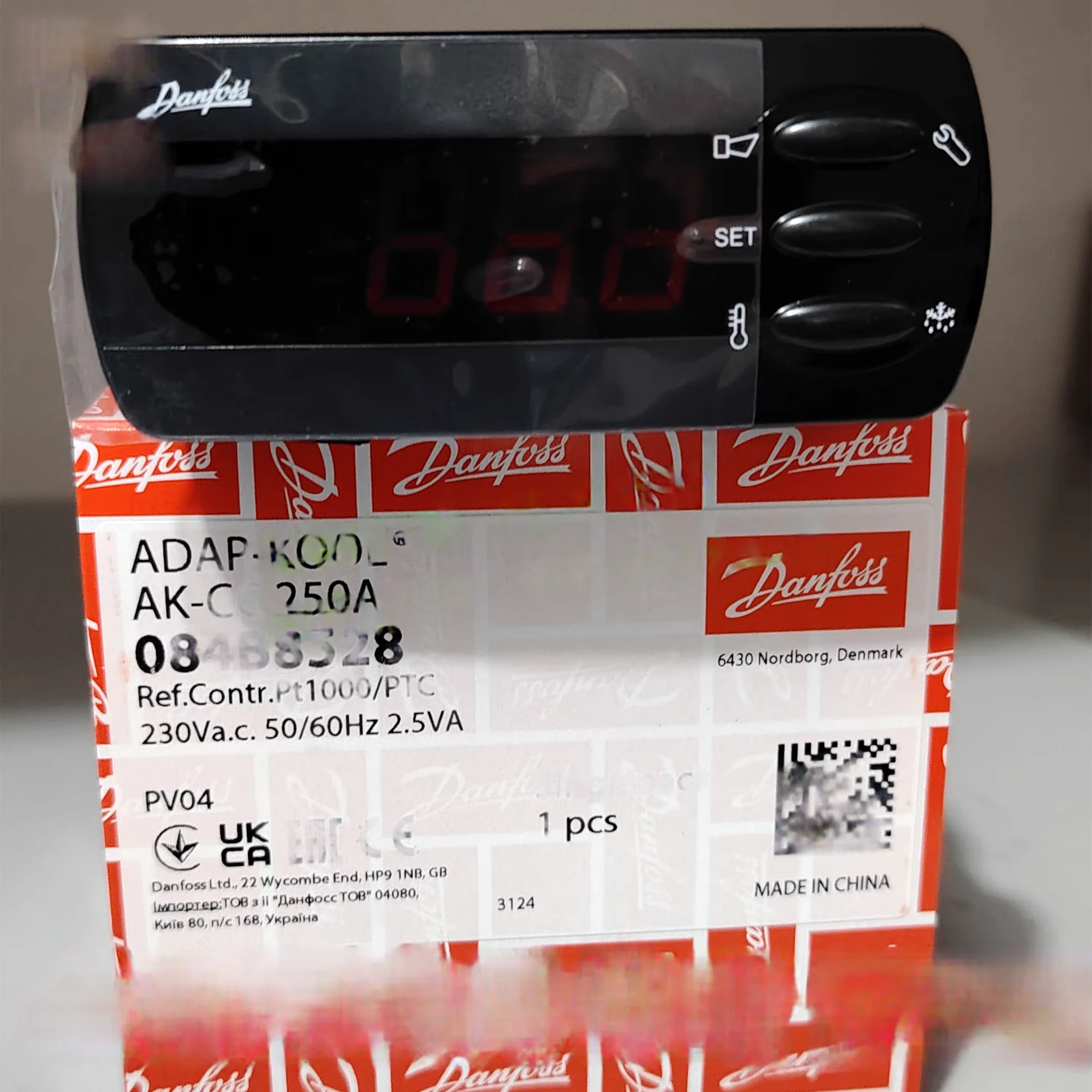 New for Danfoss controllers: AK-CC240 (084B8450)  AK-CC210 (084B8520)  AK-CC250A (084B8528)