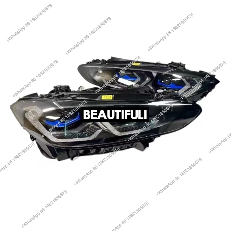 2021-2023 Low End Upgraded High End LED Full Night Laser 4 Series G22 G82 G80 425 430 M4 Headlights Suitable