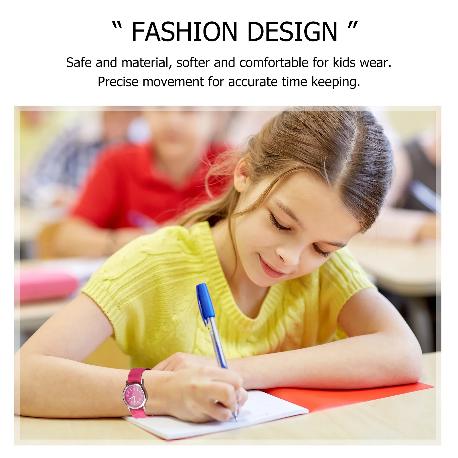 Cute Watch Waterproof Braided Band Fashion Quartz Precise Movement Unique Design Perfect Birthday Gift for