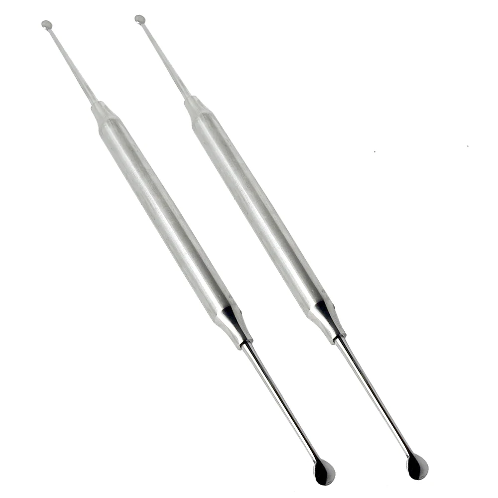 

Экскаватор для зубных имплантатов, ложка и костные кюреты для восстановления полости, хирургия полости рта, инструменты с круглым наконечником