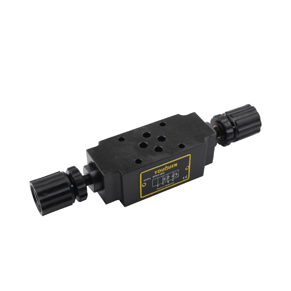 Youquen MTCV-02 W Modular Throttle and Check Valves 25Mpa 45L/Min Flow Control Valves