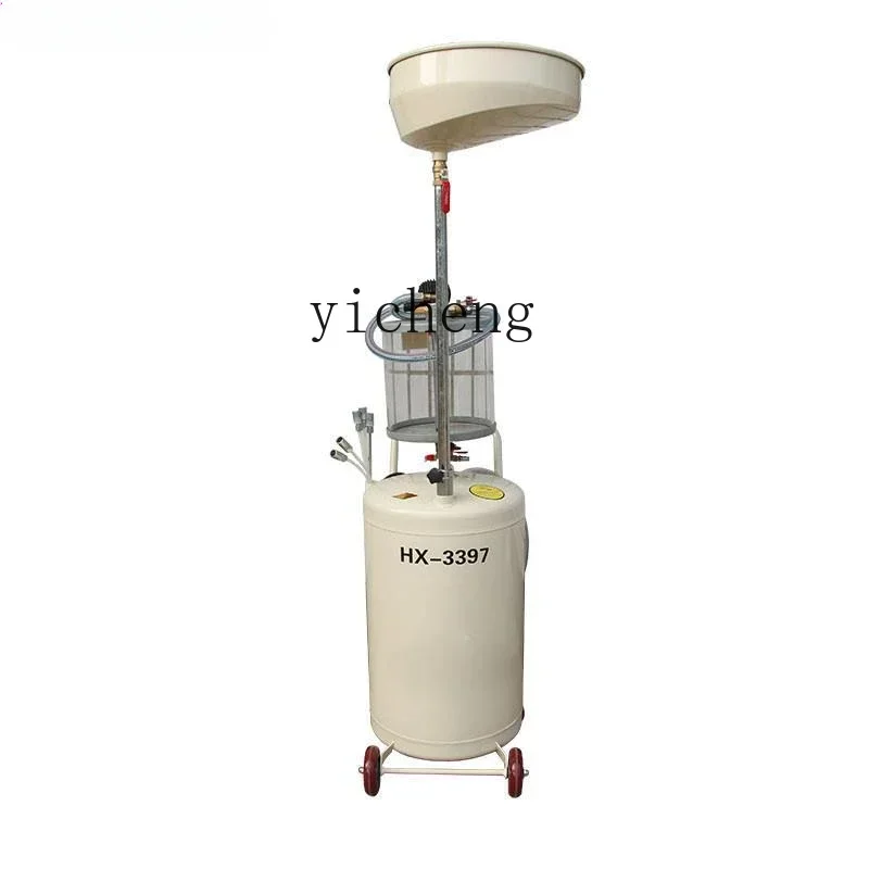 

automobile oil recovery oil drum pneumatic oil pump connected to waste collector replacement