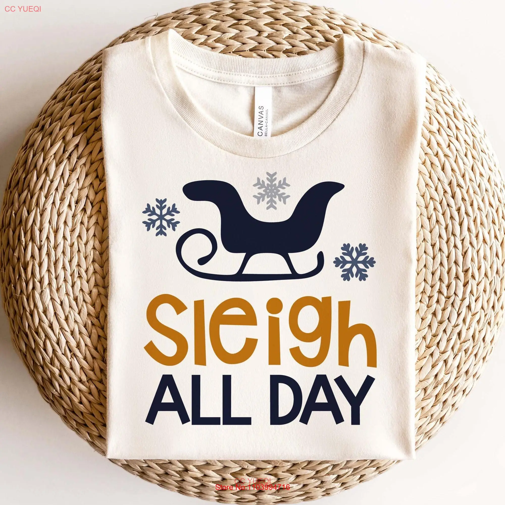 Детская футболка с длинным или коротким рукавом, на санях