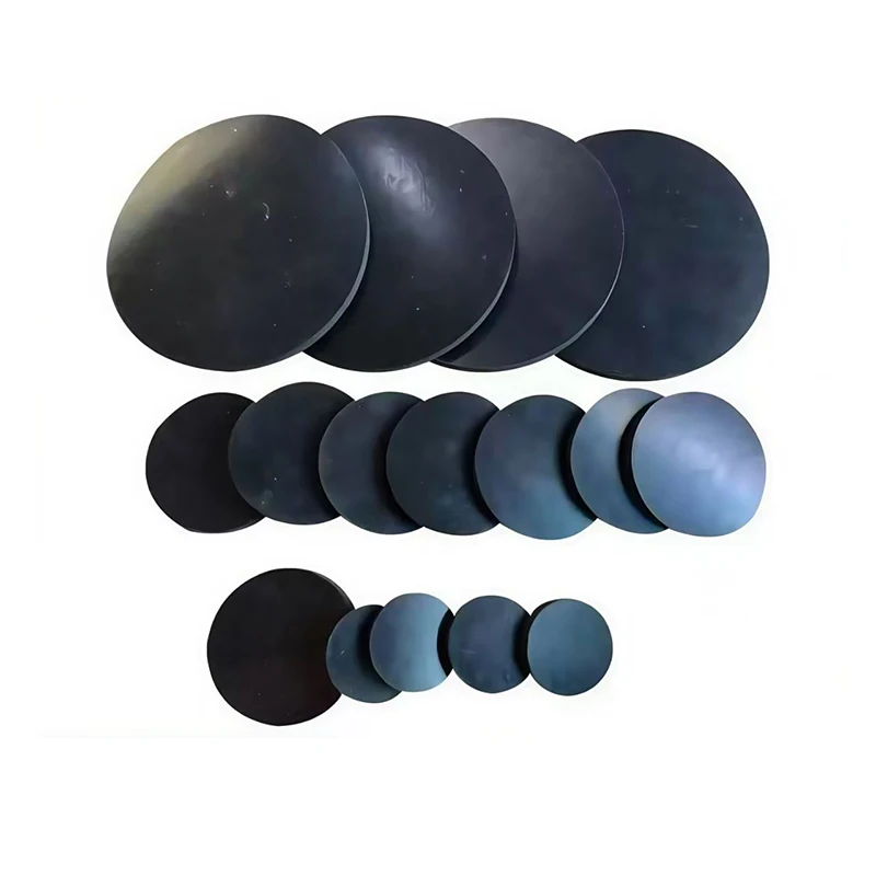 10Pcs Solid Round Rubber Sheet Thick 1/1.5/2/3/4/5/6/7/8mm Seal Gaskets Pad Dia 5/6/8/10/12/15/18/20/22/25/28/30/32/35/38~108mm