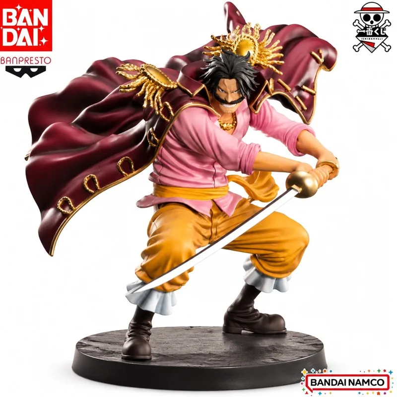 

In Stock Bandai Original Ichiban Kuji One Piece Gol D Roger Action Figure Model Doll Brand New Boxed Anime Characters Toys Model