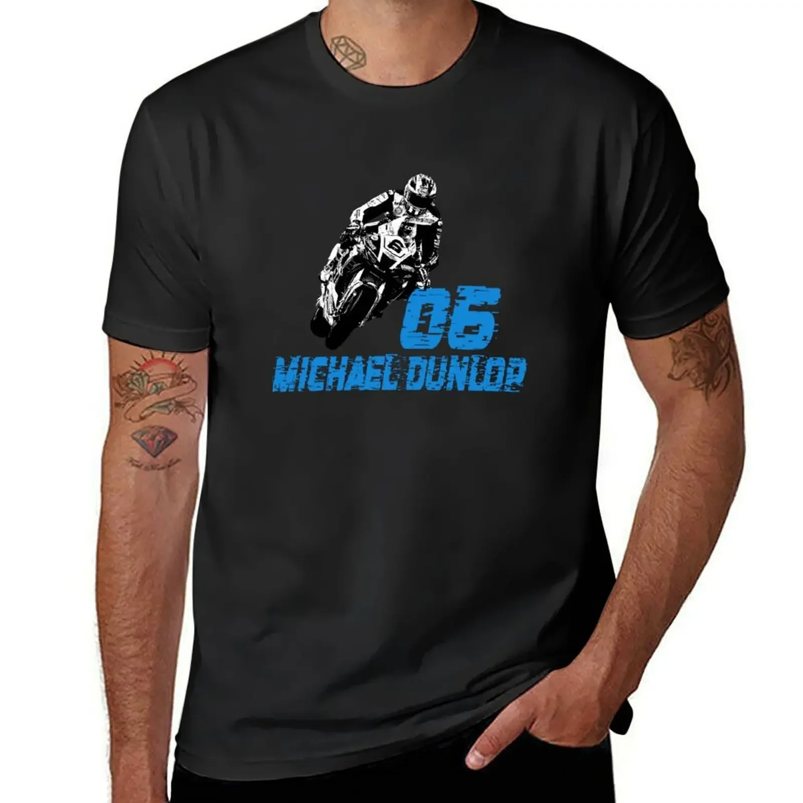 Camiseta de Michael Dunlop para hombre, ropa estética, camisetas gráficas, ropa bonita, camisetas gráficas vintage