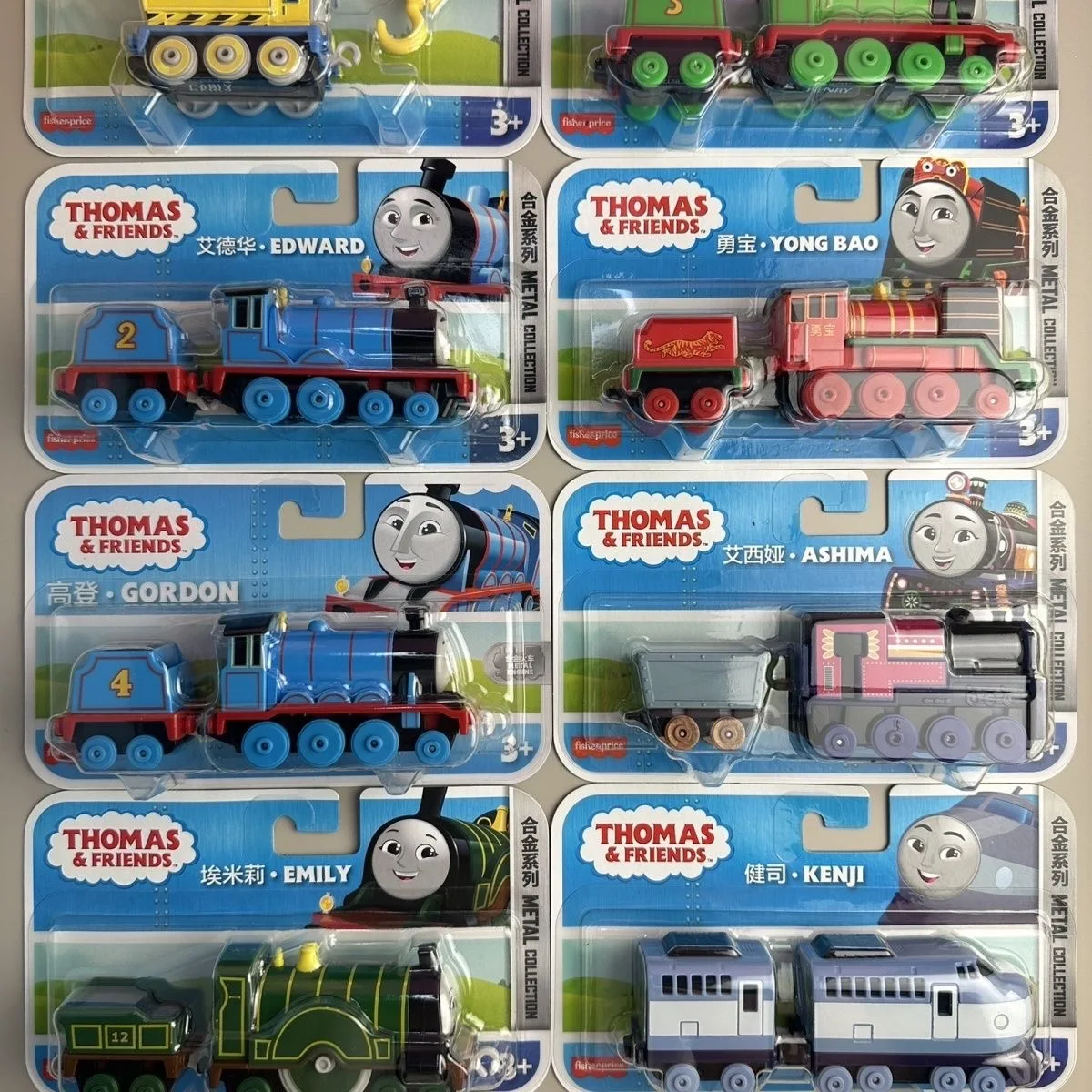 Tren de Metal Original Thomas & Friends, Locomotora Trackmaster Kana, Percy Diesel, Nia Duck, Camión de Rieles, Coche de Empuje Manual, Juguetes para Niños