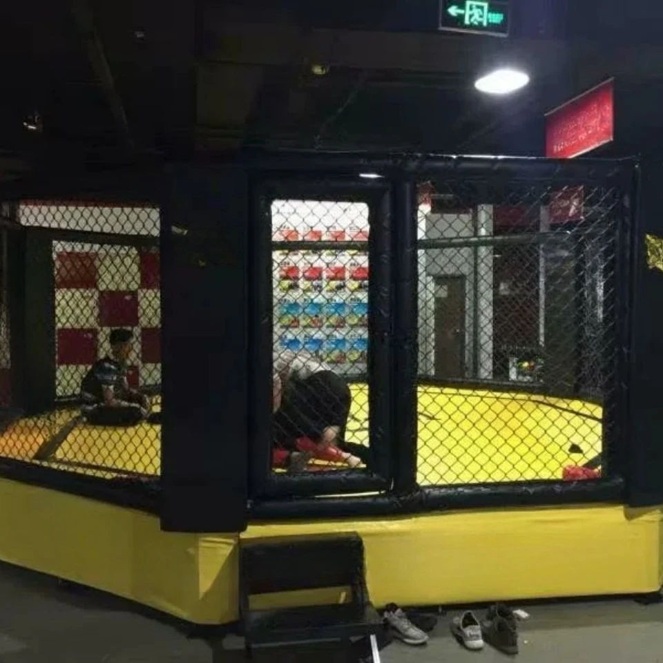 Competition training ring boxing ring octagonal cage fighting cage MMA ring fighting table floor fighting cage