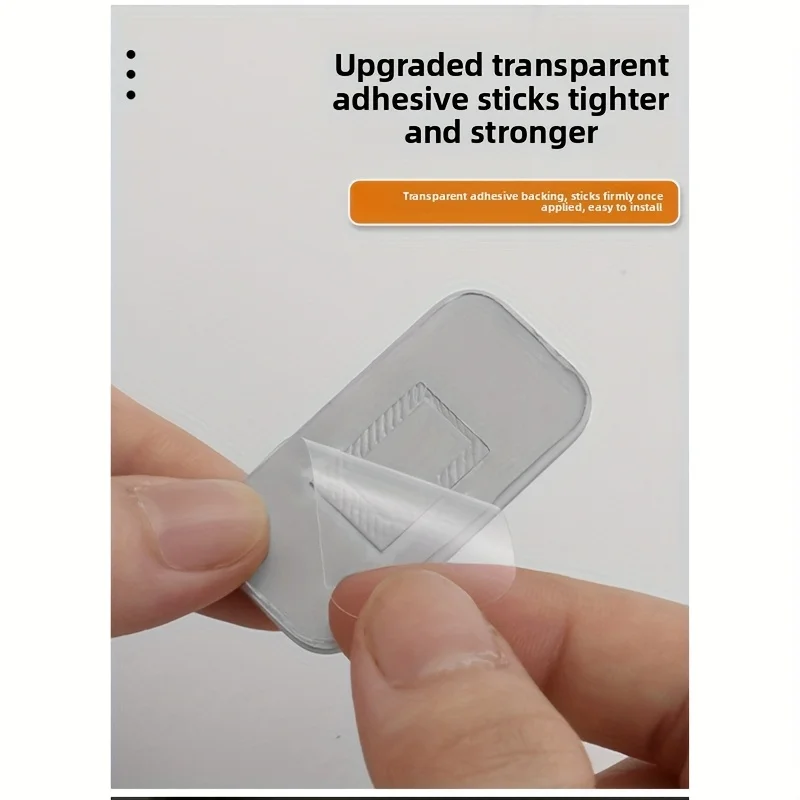 Stainless steel ultra-thin strong magnetic cabinet door stopper, can be installed in kitchen cabinets without drilling holes