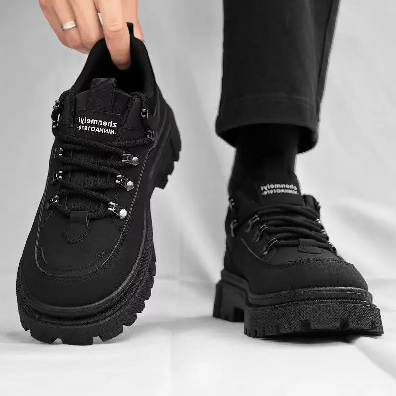 Men's shoes autumn 2026 new outdoor workwear British work and leisure labor protection shoes for men