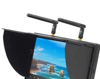 Skyzone FPV Monitor with DVR 5.8G 40CH 7 Inch LCD Screen Monitor LCD5802D 800x480 Dual Diversity Receiver for FPV Drone RC Cars