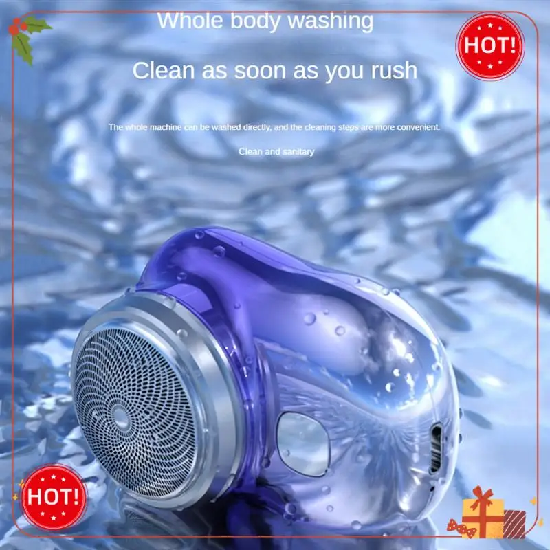 رائعة صنعة المحمولة USB ماكينة حلاقة كهربائية السفر ماكينة حلاقة للرجال جيب ماكينة حلاقة كهربائية أداة تهذيب اللحية شاشة ديجيتال ،