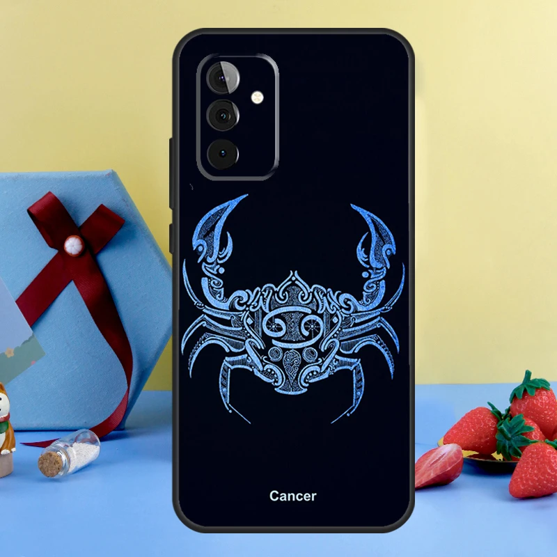 Zodiac Sign Cover For Samsung Galaxy A53 A33 A23 A52 A32 A22 A12 A51 A71 A15 A25 A13 A14 A34 A54 Case