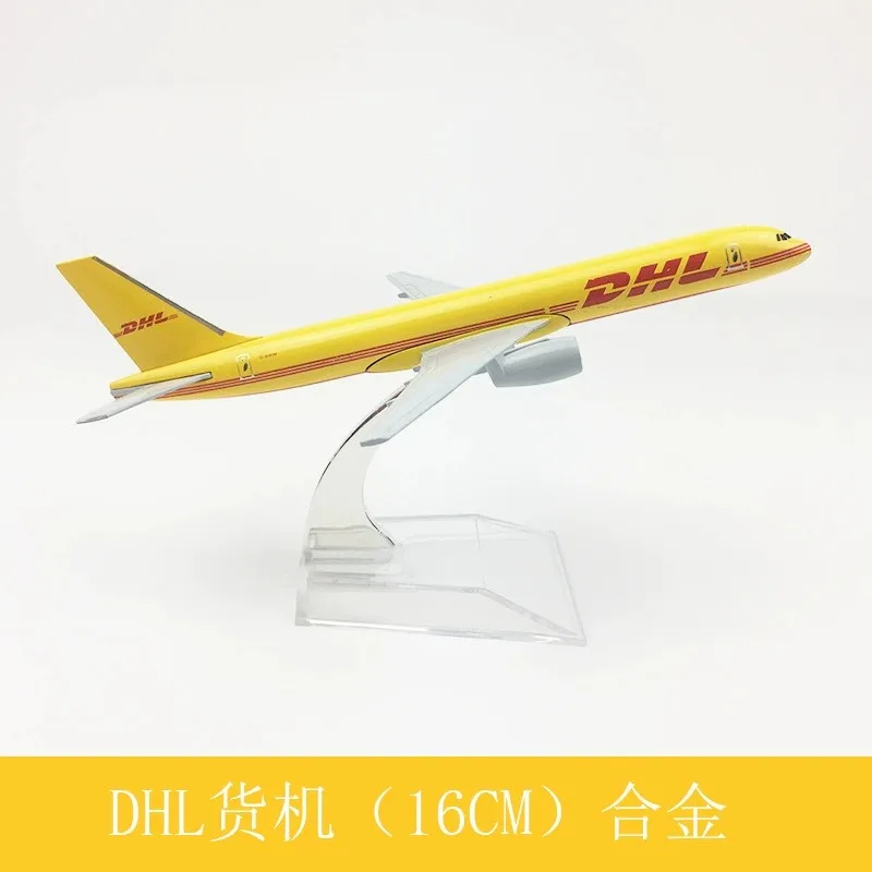 1/400 Scale Planes 16CM DHL B757 UPS B747 FEDEX EXPRESS A380 Airplanes Models Metal Adults Fun Aircraft Collected Gift By Aviati