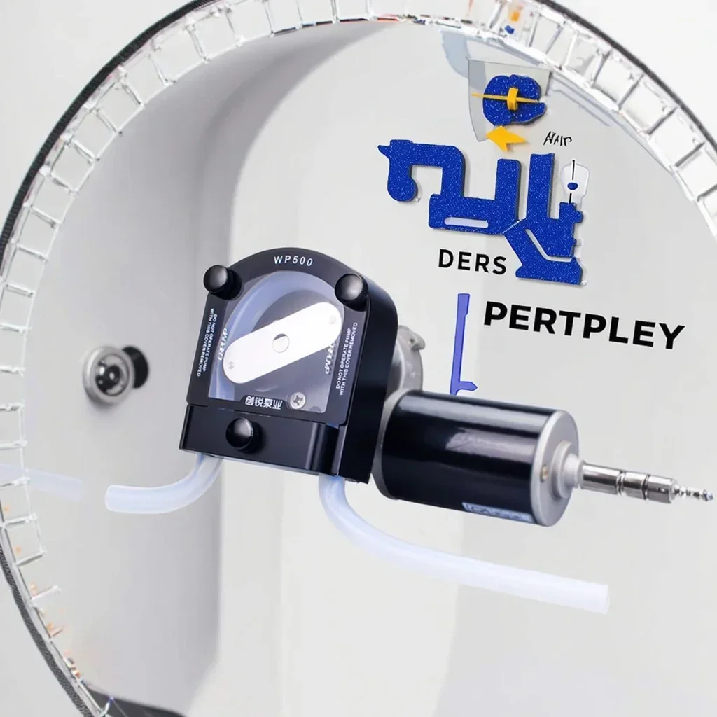 مضخة مياه OEM210/WP500 12 فولت عالية التدفق تيار مستمر مضخة جرعات OEM تمعجية لآلة بيع الحليب #3