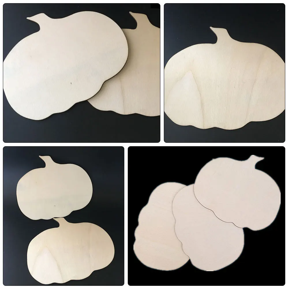 

3Pcs Wooden Pumpkin Cutouts Perfect for Christmas Birthday Thanksgiving Wedding Anniversaries Wooden Pumpkin Cutouts