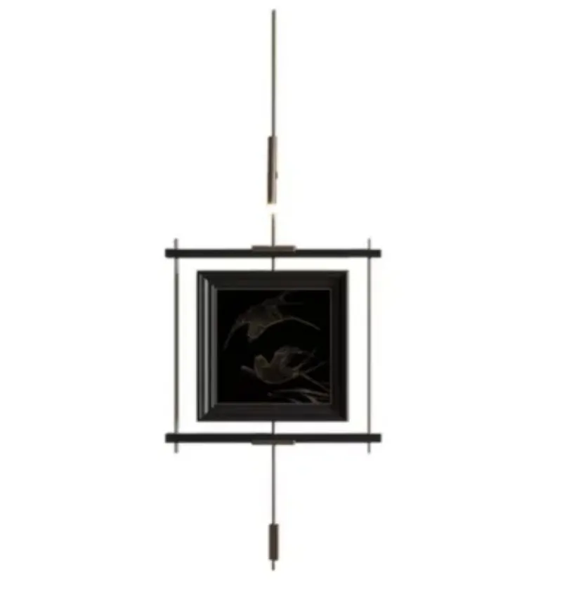 Hotel entrance corridor wall decoration painting modern restaurant villa aisle bedroom lamp hanging painting