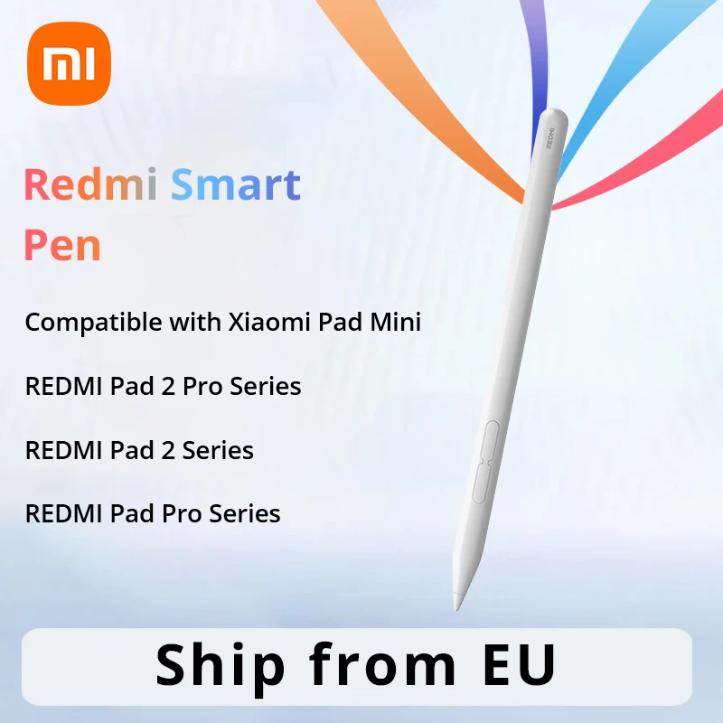 Stylet Redmi Smart Pen 240 Hz dessin, écriture, capture d'écran, 4096 niveaux de pression, latence de 5 ms, pour Redmi Pad Pro