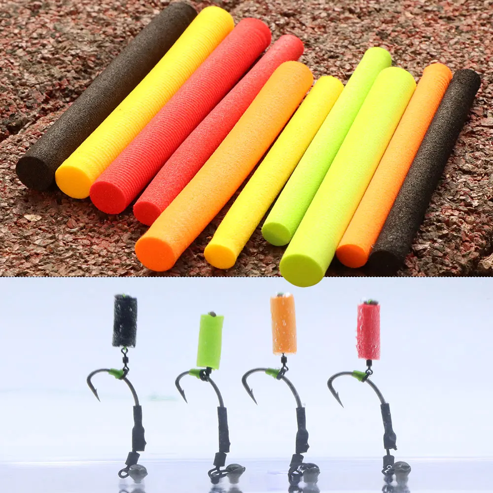 5pcs Carp Fishing Bait Zig Rig Foam Sticks Floating Pop Up Boilie Fishing Lure Method Feeder Fishing Accessories Tackle