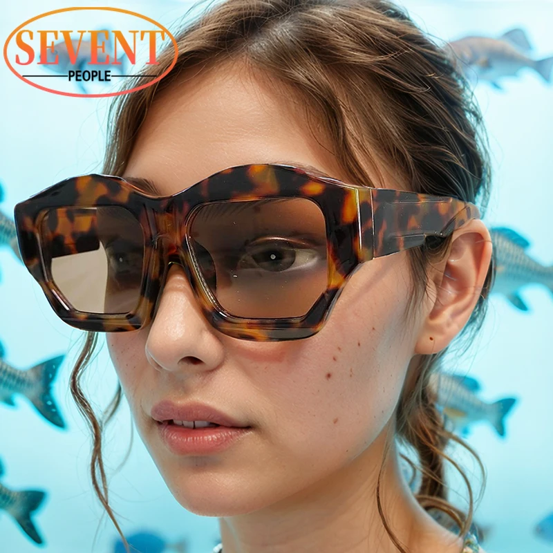 

Punk Polygon Frame Square Sunglasses Women 2025 Luxury Brand Irregular With UV400 Sunglass For Ladies Fashionable Shades Eyewear
