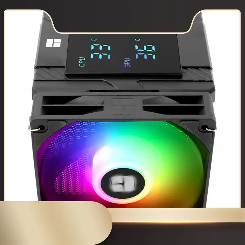 

Цифровой кулер процессора PA 120, 6 тепловых трубок/ЦП/ЦП, синхронный мониторинг, поддержка LGA1851/1700/AM5 ARGB-N36R