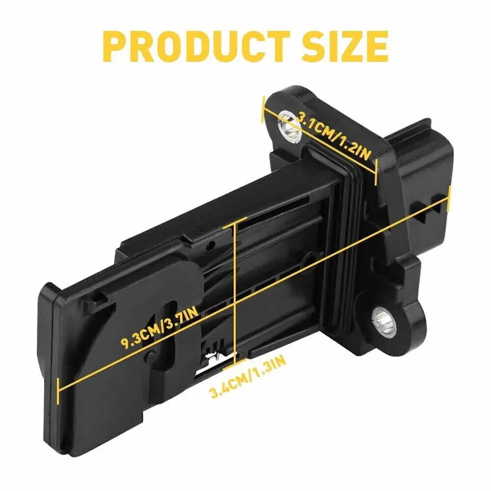 MAF0102, MA321 Luchtstroomsensor Meter Zwart voor 2013-2015 Nissan Altima 2.5/Sentra 1.8 Massa 22680-1MG0A, AFH60M39