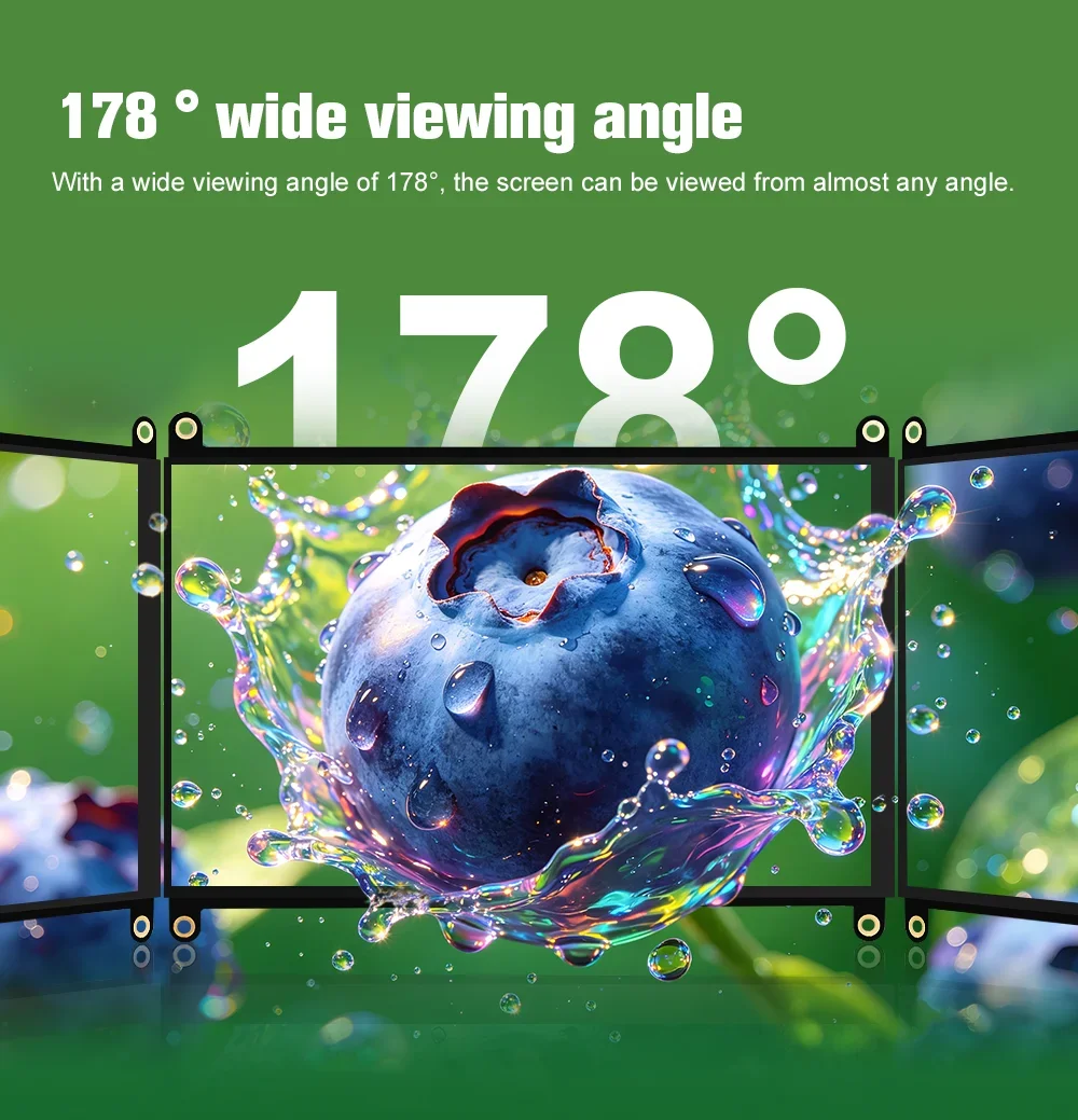 Raspberry Pi 5 7/8 Inch Screen, IPS TFT LCD HDMI Display Touch Screen Monitor 1024*600 1920*1200 HDMI Speaker for DIY Student