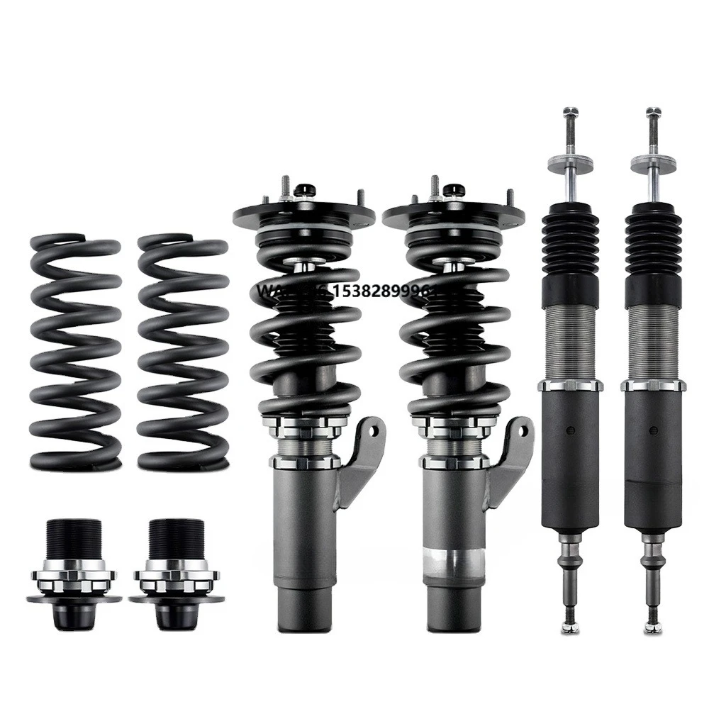 

DWD BMW001 High Performance 32 Steps Adjustable Mono-tube Coilover Shock Absorber for 1 Series 1st Gen E81/E82/E87/E88 04-14