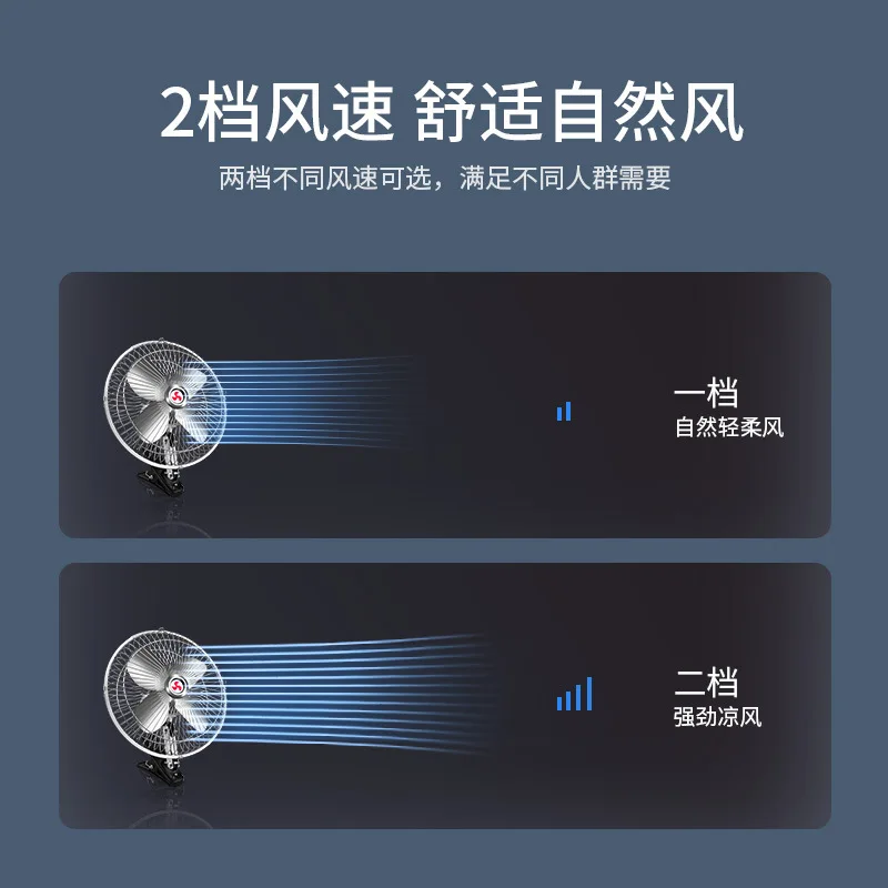 Автомобильный вентилятор 24 В Большой грузовик 12 В Маленький автомобильный охлаждающий сильный ветер Автомобильный электрический вентилятор Лето