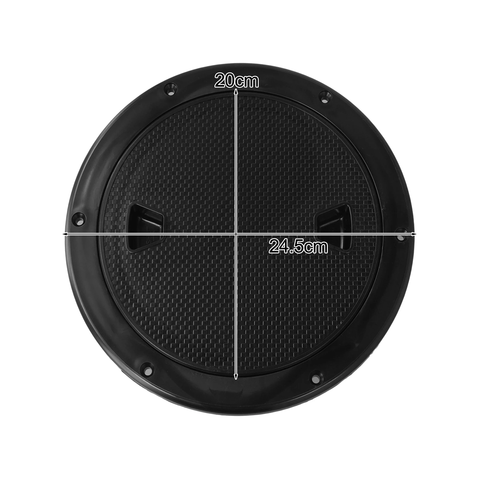 8-Inch Yacht Inspection Hole Round Boat Out Deck Plate Inspection Hatch Cover Deck Plate For Hatch Cover Inspection Work Cover
