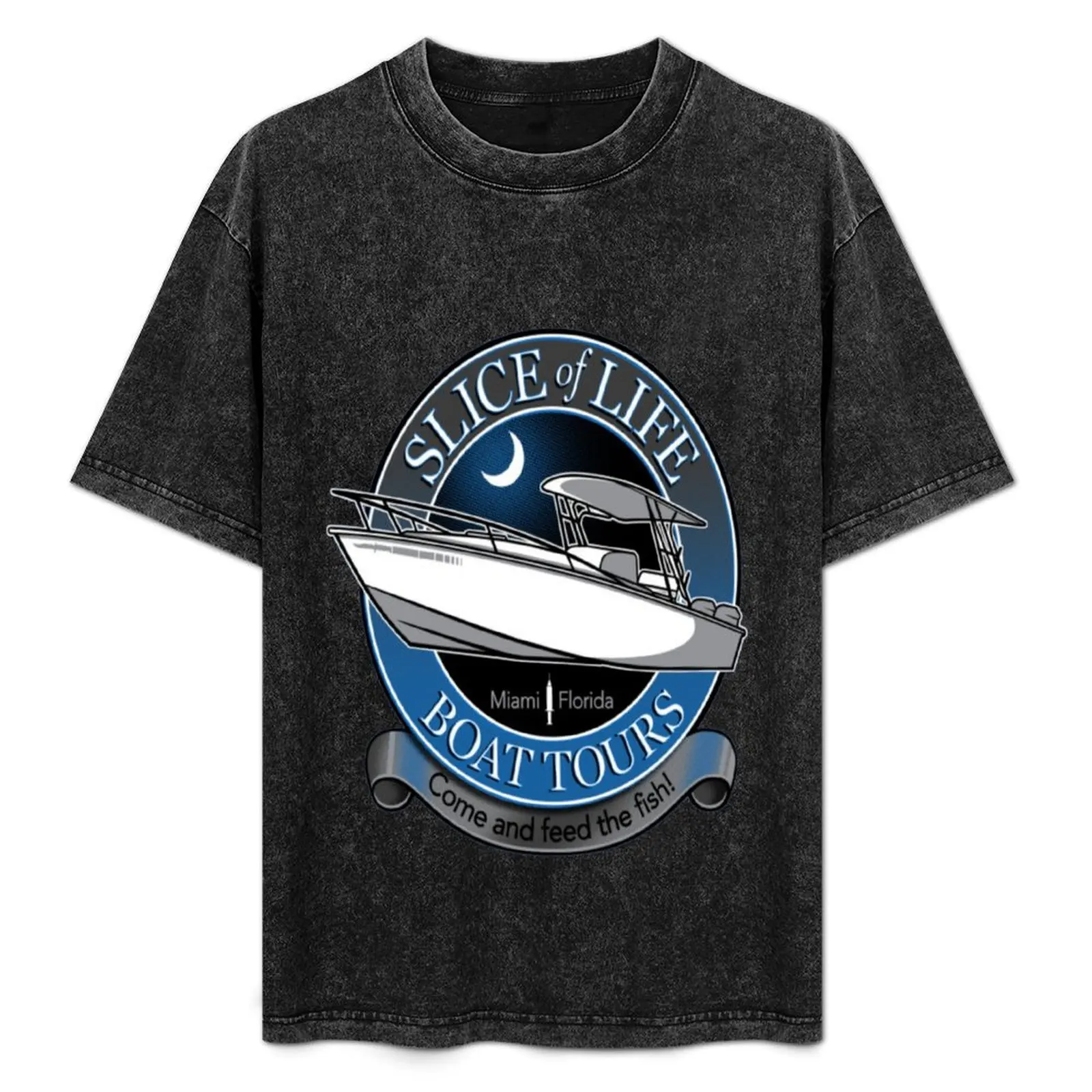 

Slice of life Boat Tours : Dexter T-Shirt Lightweight Running Sports T-Shirt