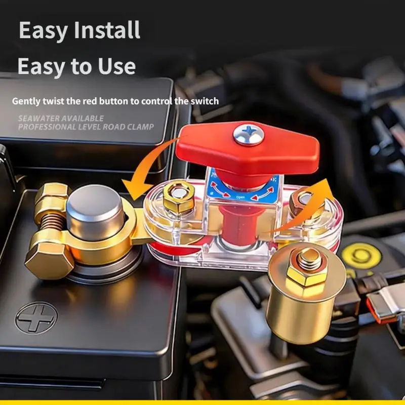 SZCH Reliable Car Battery Isolator Switches For Long Term Storage With Quick Release Mechanism