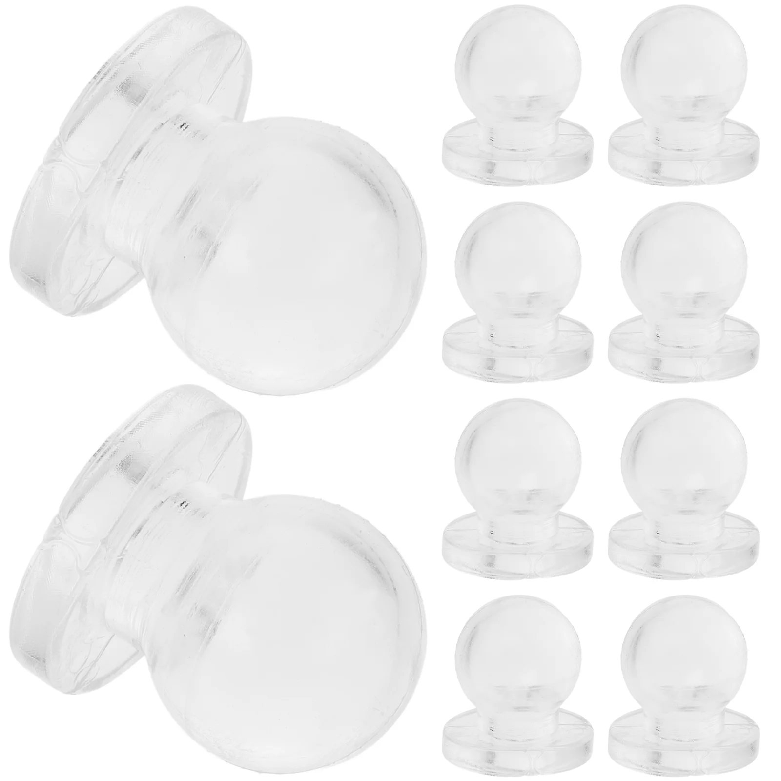 

10 Pcs Bubble Blowing Inner Ball Replacement for Squeeze Toy Toys Insert Large Manual Making Props