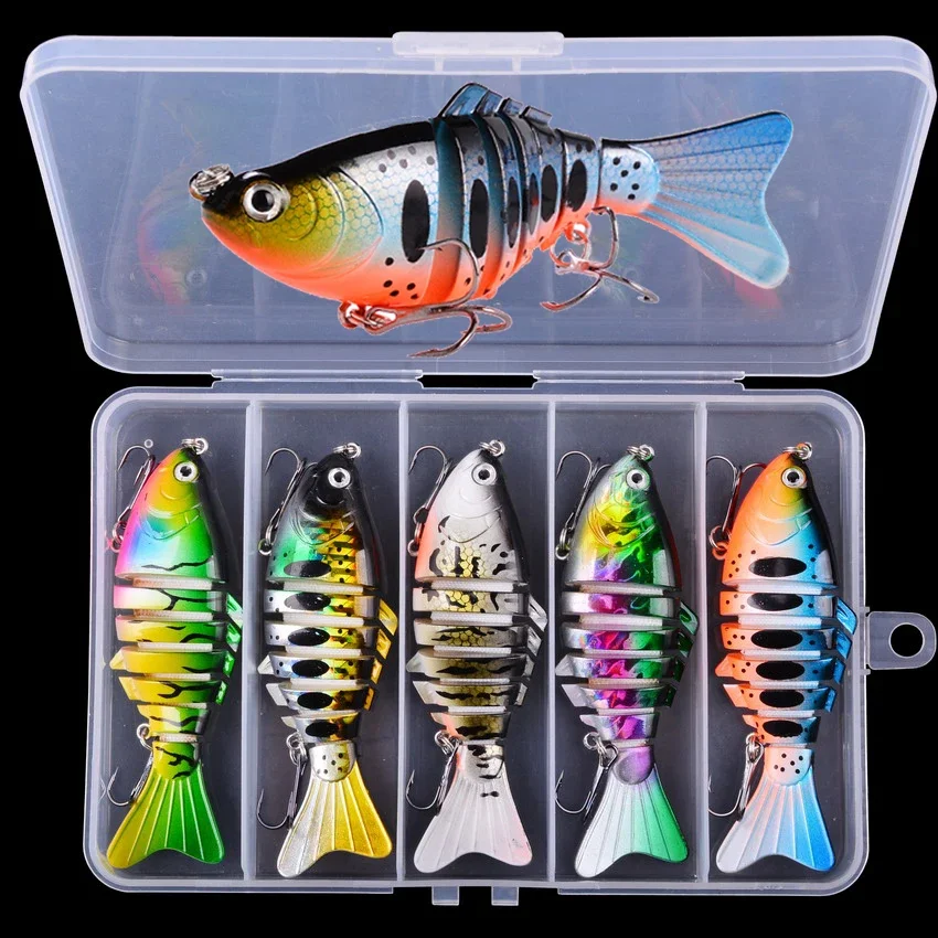 Aorace 5pcs Sinking Wobbler Set Crankbaits Fishing Kit Artificial Bait Hard  Lure Swimbait Pike Wobblers For Bass Fishing Tackle - AliExpress 18