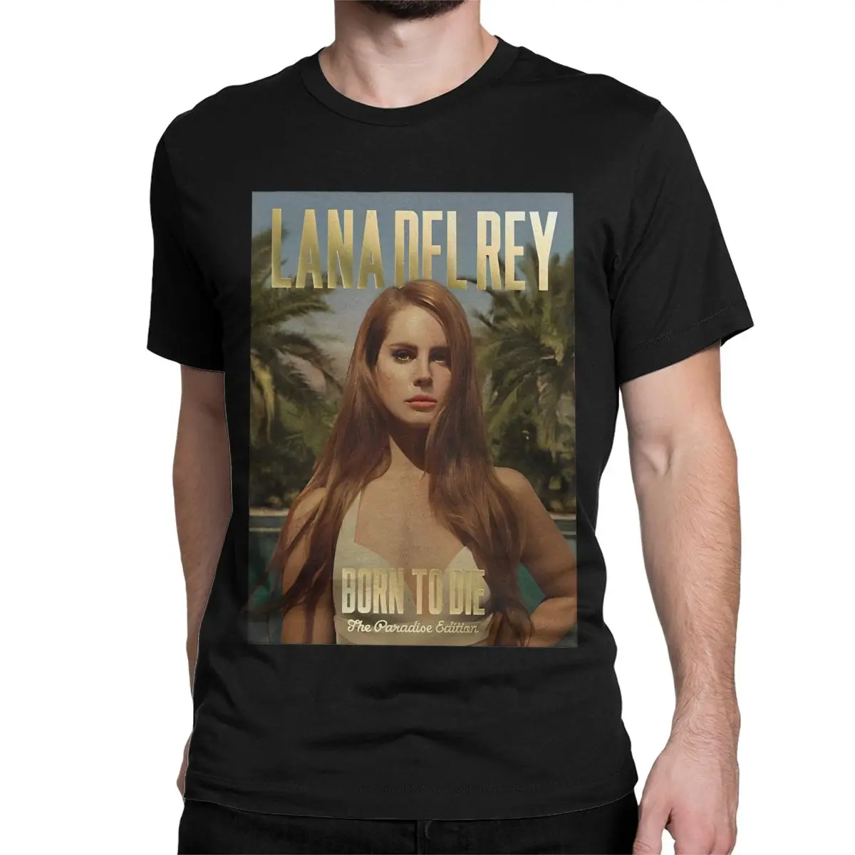 Lana Del Rey Born To Die Men Women's T Shirt Ultraviolence Hip Hop Music Album Vintage Tee Shirt T-Shirt Pure Cotton Graphic Top