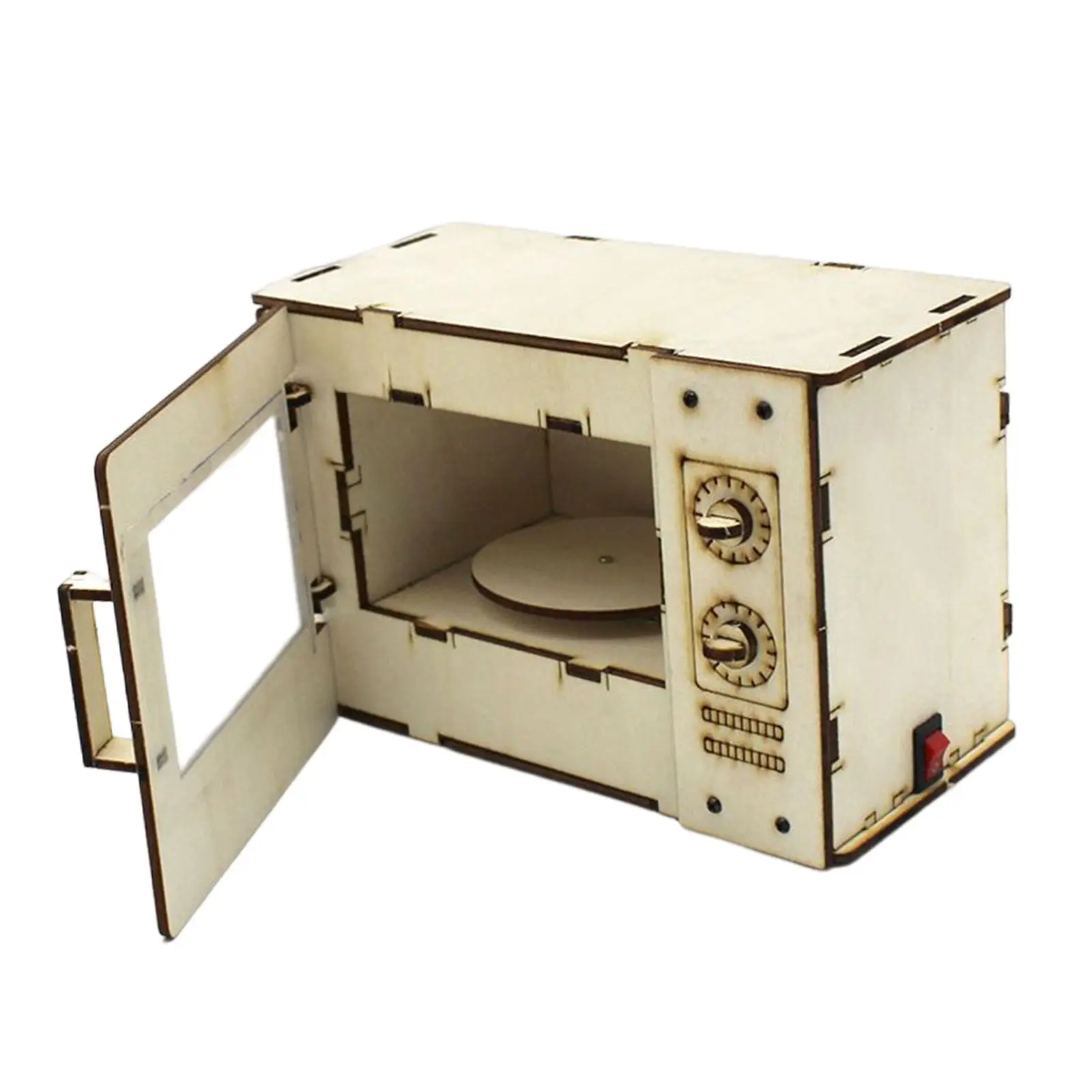 

3D деревянная головоломка, детская 3D головоломка, научные эксперименты, проекты, научная игрушка, креативная микроволновая печь для детей, подарки на день рождения