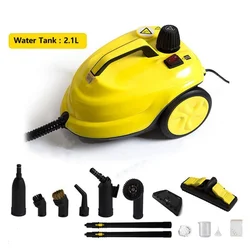 DIVEDEER 2000W Steam Cleaner High-Temperature Sterilization & Disinfection Car Interior Steam Cleaner Floors & Kitchen